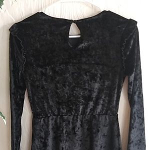 Women's NWOT Mossimo XXLScoop Neck Black Mini Dress